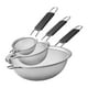 thumbnail image 1 of Colador de alimentos con filtro antifugas para leche de soja, ideal para preparar fideos y pastas. 3 piezas, 1 of 9