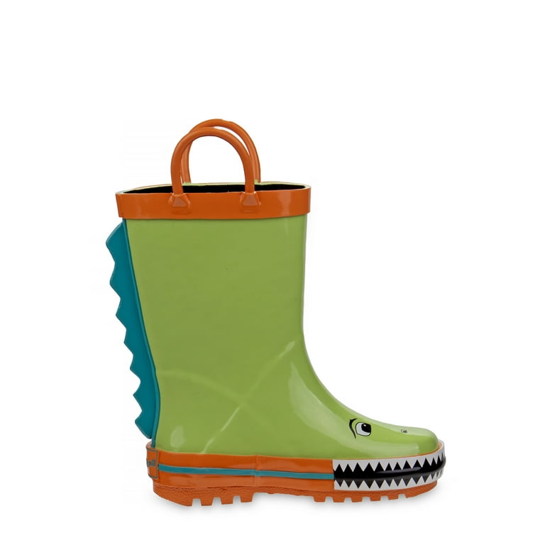 Rain boots hotsell boys walmart