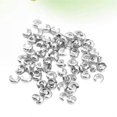 thumbnail image 4 of 300 Pcs Silver Iron Crimp Beads for Jewelry Making Bracelet Necklace DIY Accessories Craft Projects, 4 of 4