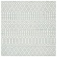 thumbnail image 6 of SAFAVIEH Blossom Aspen Aztec Geometric Wool Area Rug, Silver/Ivory, 8' x 10', 6 of 10