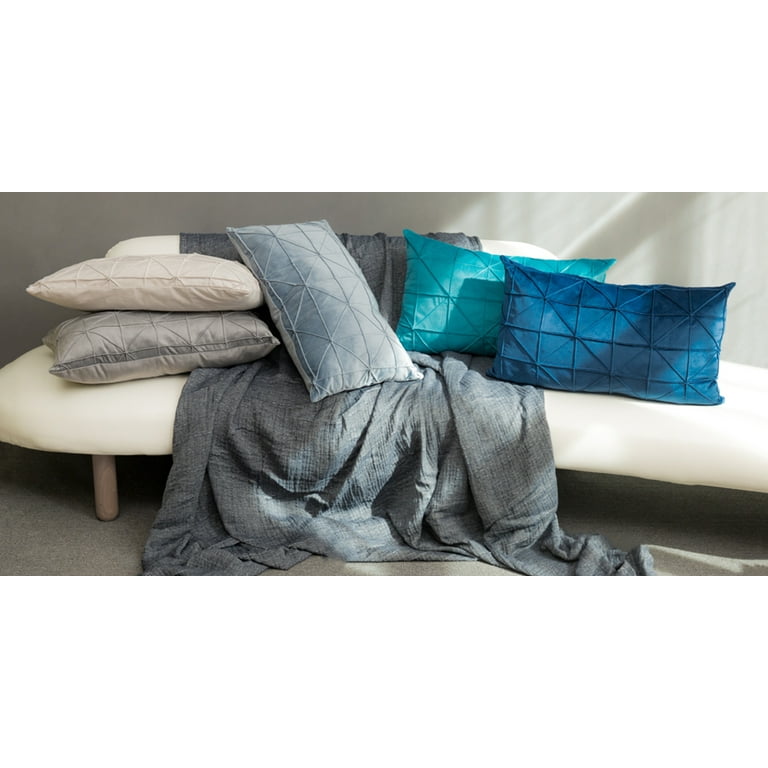 Lumbar Support Pillow, Pastel Green and Blue Bed Decor Pillow, Sofa Toss  Cushion, Large Couch Pillows Set or Outdoor Lumbar 