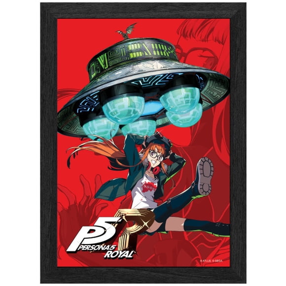 Pixel Frames Plax Persona 5 Royal-Futaba Sakura Oracle 10"x12" Lenticular 3D Art