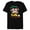 Black, variant on Disney Mickey and Minnie Mouse Christmas Pudding Up with Me - Short Sleeve Blended T-Shirt for Adults - Customized-Yellow
