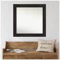 thumbnail image 7 of Amanti Art Custom Framed Wall and Bathroom Mirror (31.75 x 31.75 in.), Furniture Espresso Frame, 7 of 7