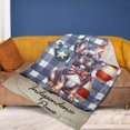 thumbnail image 4 of Patriotic French Bulldog 4th of July Independence Paws Cozy Fleece Blanket Dog Lover Gifts Warm Soft Throw Blanket - 02010, 4 of 5