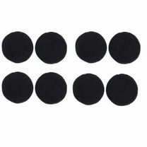 Foam Pad Ear Pad Cover for Headphone (Black, 50mm, Packet of 8 Pcs)
