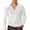 C460 White, variant on Yuncity Mens T-Shirts Button Henley Neck Long Sleeve Solid Color Summer Loose Fit Outdoor Daily Wear Men's Tops Size L Black