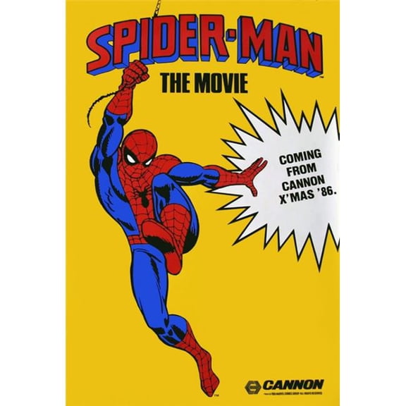 Pop Culture Graphics  Spider-Man The Movie Movie Poster Print - 27 x 40