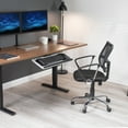thumbnail image 6 of VIVO Adjustable Computer Keyboard & Mouse Platform Tray Under Table Desk Mount, 6 of 9