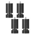 thumbnail image 5 of 4x Sofa Legs Metal Furniture Legs Adjustable Alloy Heavy Duty M10 Thread Bed Frame Legs Table Feet M10 for Wardrobes Coffee Tables Beds Cafe, 5 of 5