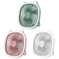 thumbnail image 2 of Camping Ceiling Fan Portable USB Rechargeable Tent Fan with Light 3 Speed Adjustable Hanging Fan for Outdoor Use, 2 of 6