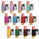 thumbnail image 1 of Homakover - Paquete de 12 llaveros compactos con clip para barra de labios en 12 colores, fundas para bálsamo labial con clip, se adapta a la mayoría de los bálsamos labiales estándar, llavero elástic, 1 of 5