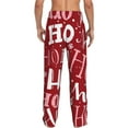thumbnail image 3 of Kll Mens Pajama Pants For Men,Mens Lounge Pants,Funny Gifts For Men,Men'S Pajama Bottoms-Ho Pattern Funny Christmas, 3 of 9