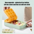 thumbnail image 3 of Ice Bin for Freezer Ice Cube BinEasy Release Ice Tray with Cover Storage Container and Scoop Perfect Small Ice Cubes Trays and Mold B/a, 3 of 8