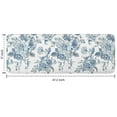 thumbnail image 7 of Pioneer Flower Floral Print Pattern Kitchen Rug Mat,Kitchen Runner Rugs Non Skid Washable,Decorative Kitchen Floor Mats for Kitchen,Sink,Laundry,17"x47.2", 7 of 7