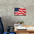 thumbnail image 4 of Epic Graffiti 'Flag of the United States of America' by Epic Portfolio, Giclee Canvas Wall Art, 18"x12", 4 of 8