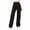 Black, variant on HVOBTTY Women's Straight Leg Jeans, Fall Pants for Women Plus Size, Women's Casual Solid Color High Waisted Versatile Straight Wide Leg Everyday Wear Jeans Black, XXXL