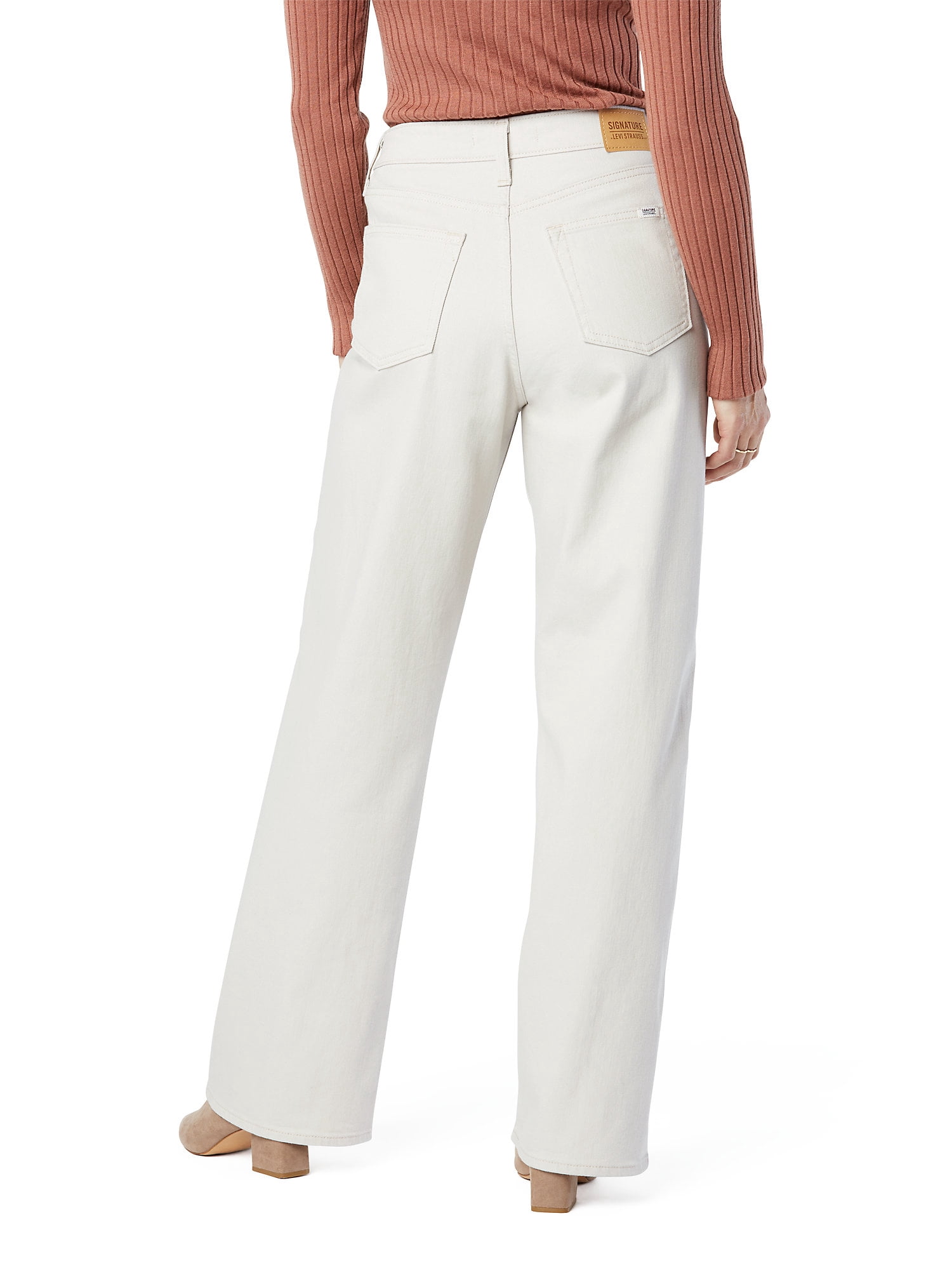 Levi Strauss Signature Women's High Rise Loose Straight Jeans