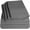 Gray, variant on Twin Size Bed Sheets - 4 Piece 1500 Supreme Collection Fine Brushed Microfiber Deep Pocket Twin Sheet Set Bedding - 1 EXTRA PILLOW CASES, GREAT VALUE, Twin, Gray