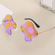 thumbnail image 5 of Gafas de sol de moda Yinane Protección solar de viaje fiesta verano al aire libre cosplay multicolor, 5 of 6