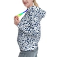thumbnail image 2 of Haiem Seaside Primary Color for Women's Fashion Hoodies & Sweatshirts with Kangaroo Pocket,Hooded Sweatshirt with Eye-catching Drawstrings-Medium, 2 of 7