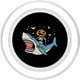 thumbnail image 2 of Disfraz de Halloween con diseño de calabaza, esqueleto, tiburón montado en el teléfono, 2 of 5