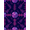 Purple Pink Blue, Pattern 2, variant on ODIKA 6'x9' Washable Area Rug Personalized Entertainment Media Showcasing Movie Theater Juice for Queen Size Bedroom, Under Bed, Master Suite, Easy Care, Non-Shedding