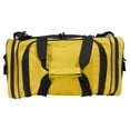 thumbnail image 5 of DALIX 17" Duffle Travel Bag with Water Bottle Mesh Pockets in Gold, 5 of 5
