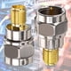 thumbnail image 2 of Tipo F enchufe macho a enchufe hembra SMA adaptador coaxial recto RF conector F, 11 Feliz Sencillez, 2 of 5