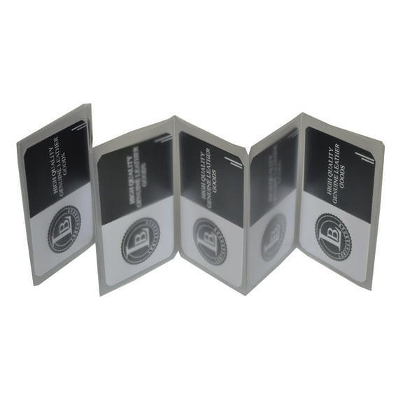 Accordian style inserts for cards and pictures Preimum Quality- 6 Pages - Set of 2