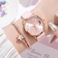 thumbnail image 2 of Montre Bracelet Femme Quartz avec Cadran Motif Lune et Calendrier, 2 of 2