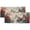 Pattern-4, variant on Japanese Cherry Blossom Valance Curtain for Kitchen Asian Mountain Sun Watercolor Floral Window Valance for Living Room Bedroom, Kitchen Valance Rod Pocket Window Curtain 54 by 18 in, 2 Panel