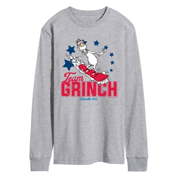 The Grinch - Team Grinch - Men's Long Sleeve Graphic T-Shirt