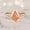 Rose Gold Plated, variant on 2 Ct 9x7mm / Kite Cut Sunstone Engagement Ring Rose Gold Bezel Set Proposal Ring Natural Gemstone Ring Birthday Gift For Wife