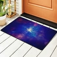 thumbnail image 1 of Cosmos Lightning Thunderstorm Rugs Doormat, Non-Slip Machine Washable Carpets Floor Door Mat , 36" x 24", 1 of 6