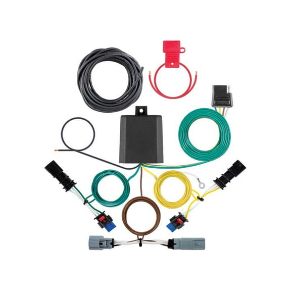 CURT 56522 Vehicle-Side Custom 4-Pin Trailer Wiring Harness, Compatible With Select Envista