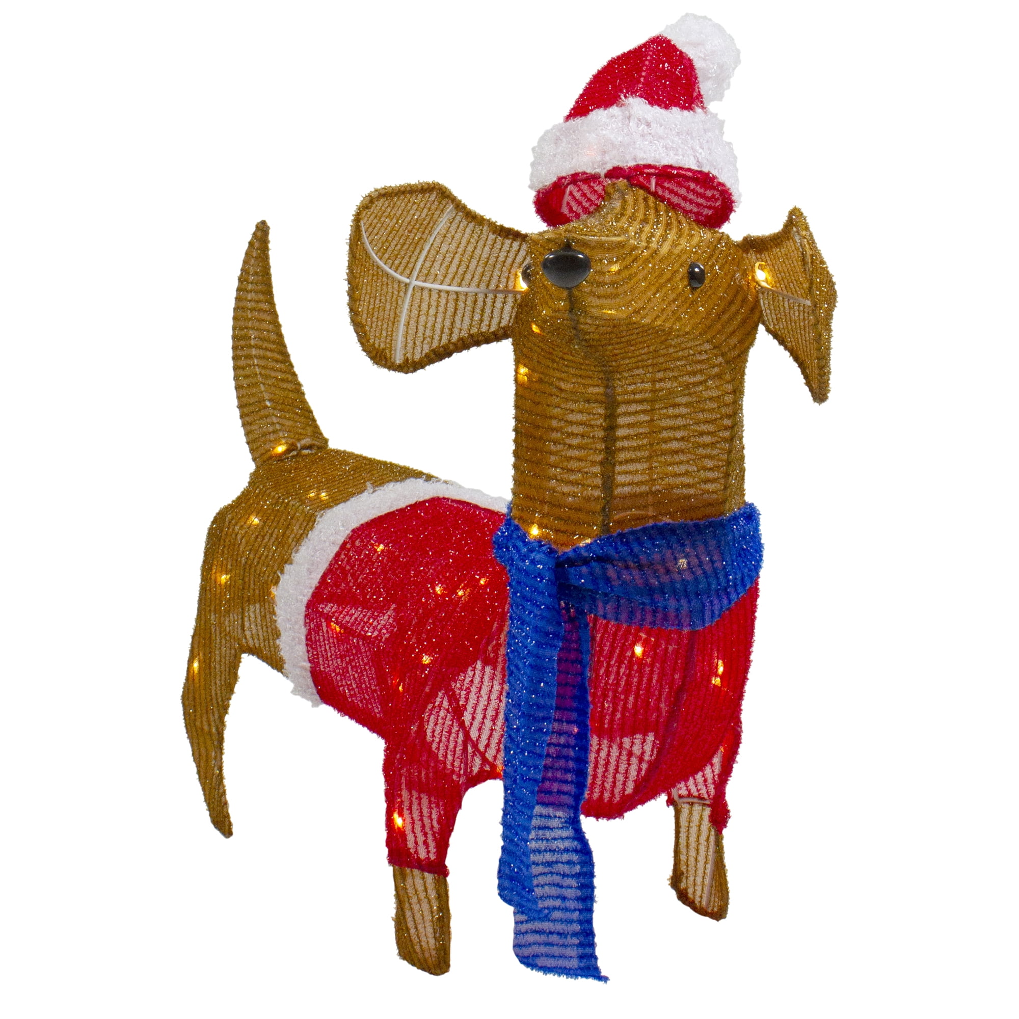Northlight 26 LED Lighted Dachshund Dog Outdoor Christmas Decoration Walmart