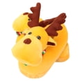 thumbnail image 2 of Novelty Animal Plush Slippers for Adults Christmas Dragon Reindeer Dog Cozy House Shoes, 2 of 6