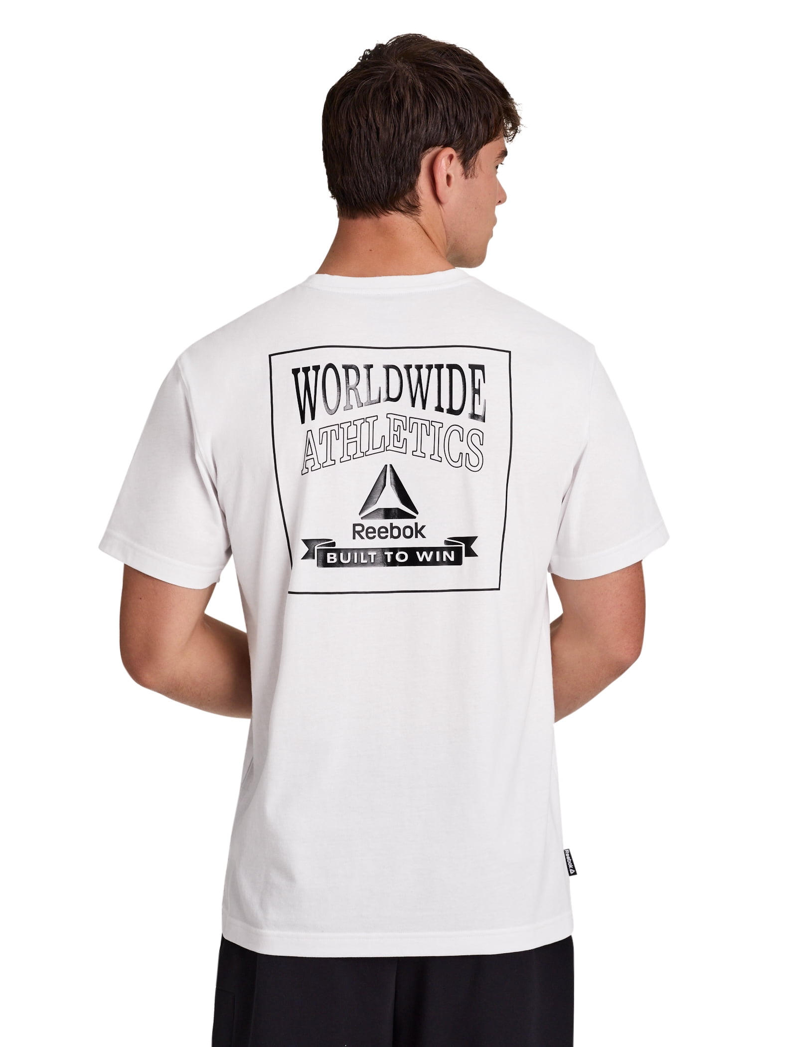 Reebok Men's and Big Men's Front and Back Graphic Tee Shirt, Unrivaled, Sizes XS-5XL