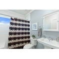 thumbnail image 4 of Simply Daisy 70" W x 73" L Stars and Stripes Polyester Shower Curtain, Blue-Red [1 Ct], 4 of 5