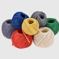 thumbnail image 5 of Uxcell 164 Feet 2.5mm Garden Twine, Jute Twine String Cords Bright Blue for DIY, 5 of 7