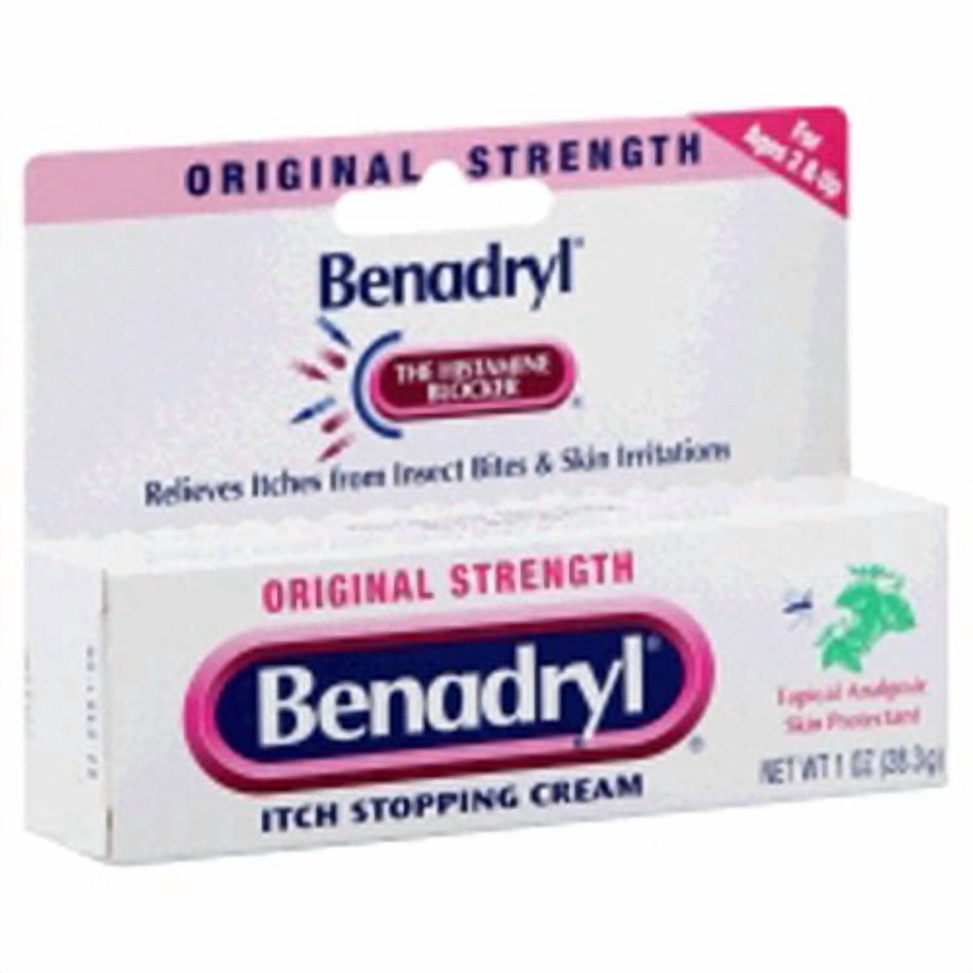 Image showcasing Benadryl Cream