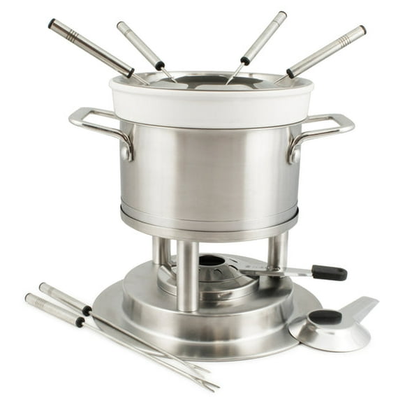 Ensemble de Fondue Basel 11 Pcs, Acier Inoxydable