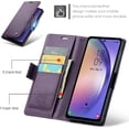 thumbnail image 2 of Funda tipo cartera para Samsung Galaxy A54 5G con bloqueo RFID, tarjetero, soporte magnético, funda protectora de piel con tapa para Samsung Galaxy A54 5G de 6,6 pulgadas, 2 of 6