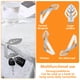 thumbnail image 3 of Pinza para mantel de picnic con forma de hoja de acero inoxidable decorativa para exteriores, accesorios esenciales para fiestas, bodas, restaurantes y acampadas, 3 of 7
