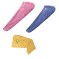 thumbnail image 1 of Paquete de 3 toallas para el cabello, súper absorbentes, cabello mojado de secado rápido, turbante para el cabello, cabello largo y grueso para mujeres, 1 of 5