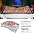 thumbnail image 5 of Fuzoiu Fruit-Flavored Ice-Cream Print Car Windshield Sun Shade,Block Uv Rays Sunshade,Foldable Front Window Sun Visor Protector for Car,SUV,Truck-Keep Vehicle Cool-Fruit-Flavored Ice-Cream, 5 of 8