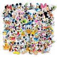thumbnail image 2 of 50 PCS Disney Mickey Mouse Sticker no repeating cartoon children's stickers pull bar box guitar personalized graffiti stickersChina Gao Jinjia LED, 2 of 2