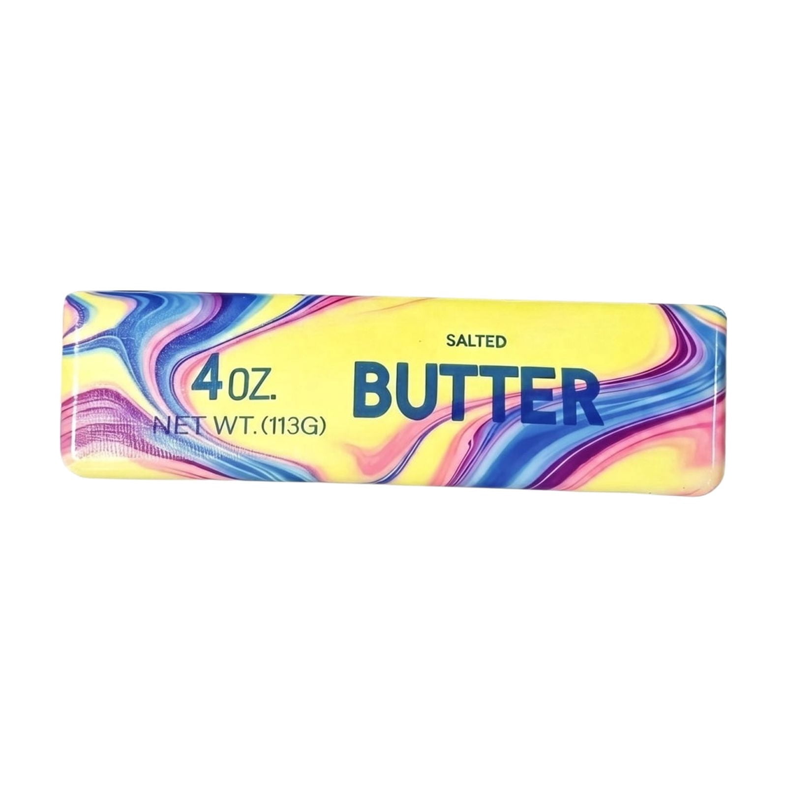 Colorful Butters Squishies, Soft Butter Squishy Big Squishies, Stress Relief Anxiety Relaxation Squeezes, 4 oz Butter Stick Squishy, Party Favors and Classroom Prizes (4 oz)