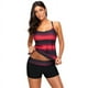 thumbnail image 2 of Traje de baño dividido de talla grande para mujer gorda, traje de baño con estampado degradado, bikini europeo y americano, 2 of 5